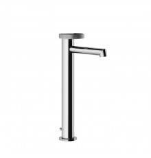Gessi Anello Смеситель для раковины высокий, излив короткий. С донным клапаном и соединительными шлангами, цвет: хром. 63303#031