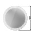 Duravit Happy D.2 Plus Зеркало с подсветкой organic, круглое 90x90x4.7см, сенсорное управление. HP7481G0000