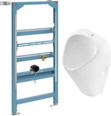 Комплект Инсталляция VitrA Frame + Писсуар Sanita luxe Long LNGSLUR01