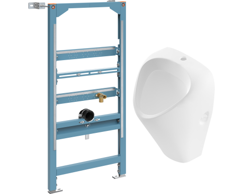 Комплект Инсталляция VitrA Frame + Писсуар Sanita luxe Long LNGSLUR01 Комплект Инсталляция VitrA Frame + Писсуар Sanita luxe Long LNGSLUR01