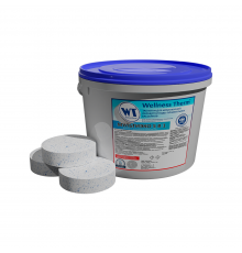 Таблетки Wellness Therm МУЛЬТИЭКО 5 В 1 для комплексной обработки воды в бассейнах 5 кг (200г) 877437