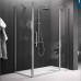 Novellini Young Душевой угол 120х80х200см., Sx/DX, стекло прозрачное, цвет: хром. Y22P117-1K,  R80LOU450-K,  Y2F1B79-1K