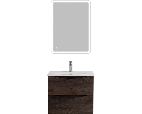 Мебель для ванной комнаты BelBagno Marino-cer-mini 60 подвесная, rovere nature grigio Мебель для ванной комнаты BelBagno Marino-cer-mini 60 подвесная, rovere nature grigio