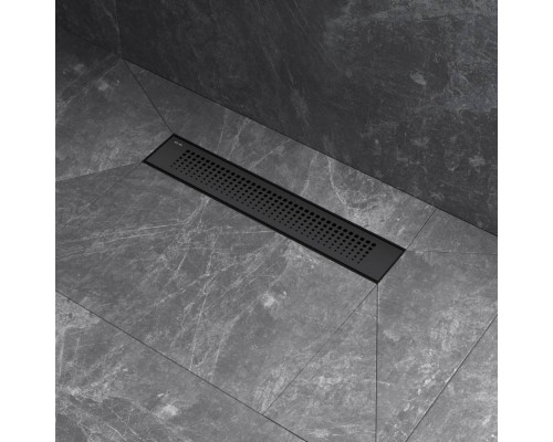 W02SC-P11-040-01BM Трап для душа линейный, универсальный затвор Cut Gradient, 40 см