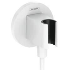 HG 26 888 700 Fixfit Porter S Шланговое подключение с держателем ручного душа, матовый белый 26888700