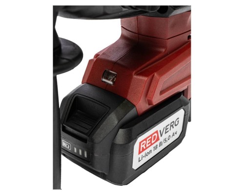 Перфоратор аккумуляторный бесщеточный REDVERG RD-RH18-24BLK/U Перфоратор аккумуляторный бесщеточный REDVERG RD-RH18-24BLK/U