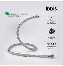 Подводка воды для унитаза IDDIS Optima Home 926BBS03ZP, F1/2xM1/2, 30 см