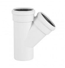 Тройник для бесшумной канализации Ostendorf SKEA 150/150*45°. 337200