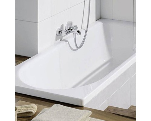 Bette Ocean Ванна с шумоизоляцией пристенная, 180х80х45см, перелив спереди, BetteGlasurreg; Plus, антислип, с комплектом ножек, цвет: белый. 8857-000 PLUS, AR,  B23-1500