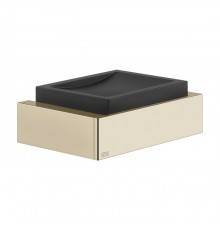Gessi Inverso Accessories Мыльница подвесная, цвет: черный/Brass Brushed PVD. 20801#727
