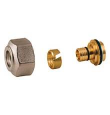 Фитинги аксиальные (надвижные) Переходник Евроконус 3/4E x 20 PEX (20*2,8) GK 7GX013002034