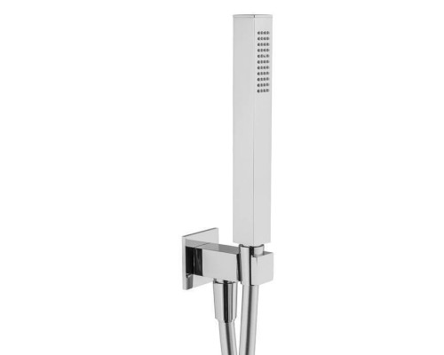 Plumberia Selection TAG Душевой гарнитур, ручной, с держателем, 1 режим, шланг PVC 150см., цвет: хром. HST3108CR Plumberia Selection TAG Душевой гарнитур, ручной, с держателем, 1 режим, шланг PVC 150см., цвет: хром. HST3108CR