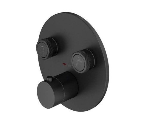 Plumberia Selection PSBOX Смеситель для душа, встраиваемый, на 2 выхода, цвет: черный матовый. PSB1902NO Plumberia Selection PSBOX Смеситель для душа, встраиваемый, на 2 выхода, цвет: черный матовый. PSB1902NO