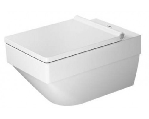 Duravit Vero Air Унитаз подвесной 57х37см, безободковый с сиденьем, цвет: белый. 2525090000