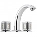 THG Metropolis cristal clair Смеситель для раковины, 3 отв., цвет: хром/прозрачный хрусталь. A2A-A02-151
