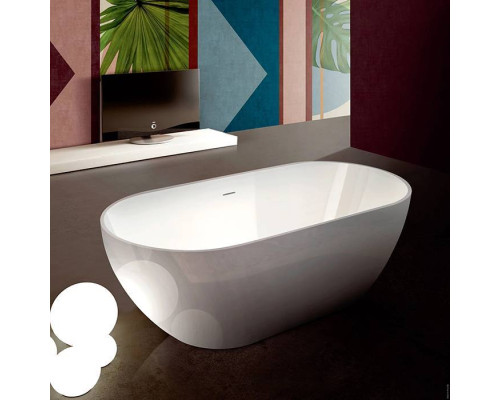 Gruppo Treesse Clivia Ванна 170x80x60см., отдельностоящая, цвет: белый глянец. V447BL