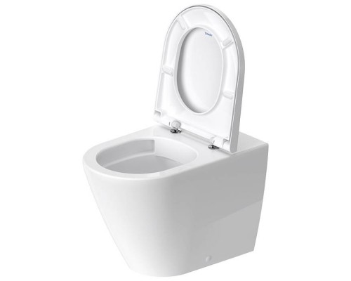 Duravit D-Neo Унитаз 37х58х40см., напольный, безободковый, слив в стену, цвет: белый. 2003090000 Duravit D-Neo Унитаз 37х58х40см., напольный, безободковый, слив в стену, цвет: белый. 2003090000