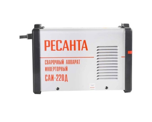 Аппарат сварочный инверторный Ресанта САИ-220Д Аппарат сварочный инверторный Ресанта САИ-220Д