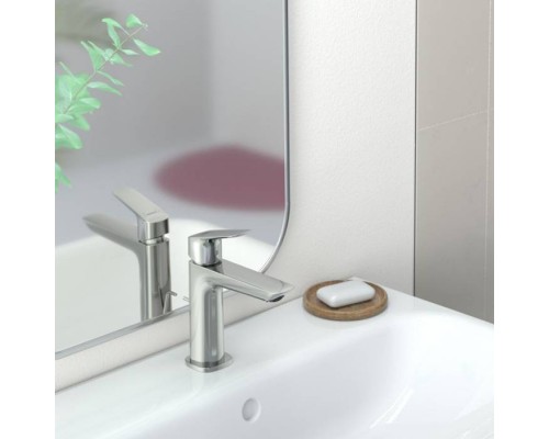 Hansgrohe Logis Смеситель для раковины, 1 отв., с донным клапаном Push-Open, цвет: хром. 71252000 Hansgrohe Logis Смеситель для раковины, 1 отв., с донным клапаном Push-Open, цвет: хром. 71252000