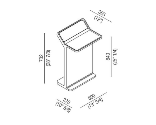 Agape Multifunzione Стойка с полотенцедержателем, 73.2см, напольная, цвет: белый. ACOM0509Z