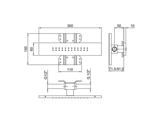 Fantini Внутренняя часть форсунки, 1/2. 86 00 8034A Fantini Внутренняя часть форсунки, 1/2. 86 00 8034A