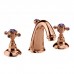 Nicolazzi Onice Смеситель для раковины, на 3 отв., с донным клапаном, цвет: Rose Gold. 2108RG09