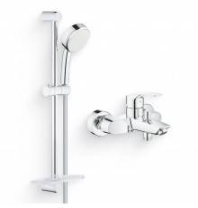 Душевой комплект Смеситель Grohe Eurosmart 33300003 + Гарнитур Tempesta Cosmopolitan 26083002