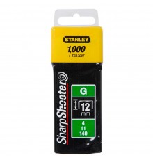 Скобы для степлера Stanley тип "g" 12мм х 1000шт 1-tra708t