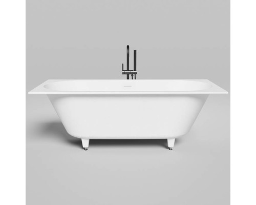 Salini Ornella KIT Встраиваемая ванна 170х75х60см., прямоугольная, материал: S-Stone, цвет: белый матовый. 103523M