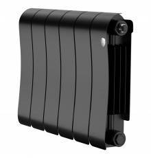 Радиатор биметаллический Royal Thermo Infinity 300 6 секций, Noir Sable