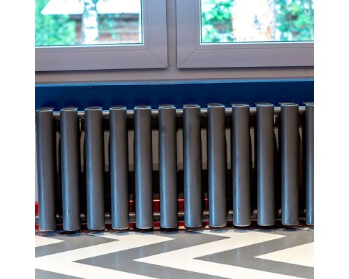 Радиатор двухтрубный KZTO Гармония 2-300-11, подкл. боковое 1/2  H=345 секций 11. Г230011