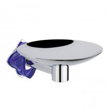 THG Petale De Cristal Bleu Мыльница металлическая oslash;150 мм., подвесная, цвет: хром. U6B-A02-546GM