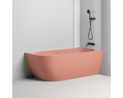 Salini Sofia Corner Right Ванна угловая 170х85х59см, Dx, с донным клапаном, UpDown, сифон, слив-пер, материал: S-stone, цвет: RAL2012. 102524MRF RAL2012