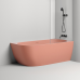 Salini Sofia Corner Right Ванна угловая 170х85х59см, Dx, с донным клапаном, UpDown, сифон, слив-пер, материал: S-stone, цвет: RAL2012. 102524MRF RAL2012