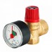 Клапан предохранительный мембранный Watts SVM 30 1/2 х3/4 PN3 бар с манометром. 10004648