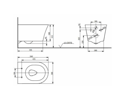 Toto GP Унитаз 54х38х33.5см., подвесной, безободковый, CeFiONtect, с сиденьем, SoftClose, петли из нерж. стали, цвет: белый. CW553Y, TC524EU Toto GP Унитаз 54х38х33.5см., подвесной, безободковый, CeFiONtect, с сиденьем, SoftClose, петли из нерж. стали, цвет: белый. CW553Y, TC524EU