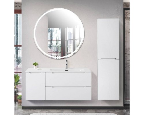 Мебель для ванной комнаты BelBagno Etna 120 R 2 ящика, дверца, bianco lucido
