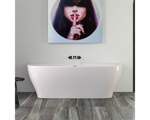 KNIEF Dream Wall Ванна пристенная 180х80х60см, с щелевым переливом, цвет: белый. 0100-091-06, 0100-252 KNIEF Dream Wall Ванна пристенная 180х80х60см, с щелевым переливом, цвет: белый. 0100-091-06, 0100-252