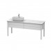 Duravit Luv База напольная 178.8x57х74.3см., с 2 выдв. ящиками, каменной столешницей и раковиной, раковина слева, цвет: белый шелковисто-матовый. LU9563L3636,  0380800000,  LU9468L1717
