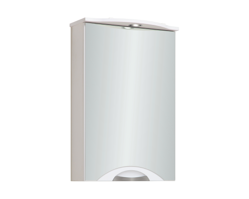 Шкаф зеркальный RUNO Ибица 50, правый 00000001075