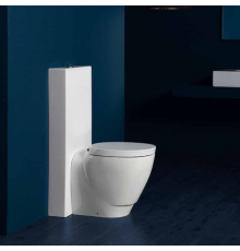 Simas Bohemien унитаз напольный 36,5х53,5см, цвет: белый/хром. CT09bi,  BO01bi,  F88,  D20