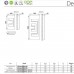 Irsap Dedalo Полотенцесушитель электрический 160x66x9см, цвет: Матово-черный (код 30). DEDL066Z 30 IR NNN