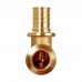 Угольник прямой равнопроходный Hoobs Ø̆25х3.5. HB-PEXLS-253525