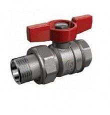 Краны шаровые Кран шаровой хром., ручка-бабочка, 1 1/4(вр-американка) GK 559 114
