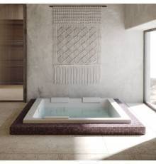 Jacuzzi Sharp Extra Ванна 200х150х65см, со смесителем, Rainbow+ Clean System, цвет: белый. SHA401E0A00