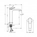 Hansgrohe Vivenis Смеситель для раковины, 1 отв., цвет: белый матовый. 75042700