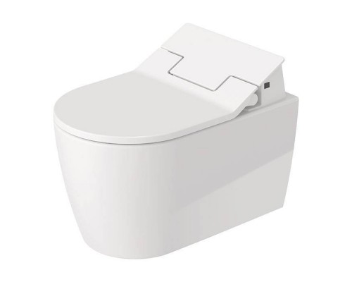 Duravit ME by Starck SensoWash Унитаз подвесной 57x37см, Rimless, HygieneGlaze, с крышкой биде, цвет: белый. 2529592000,  611000002502300