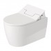 Duravit ME by Starck SensoWash Унитаз подвесной 57x37см, Rimless, HygieneGlaze, с крышкой биде, цвет: белый. 2529592000,  611000002502300