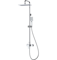 Душевая стойка Cezares Slider SLIDER-CD-01 со смесителем, хром