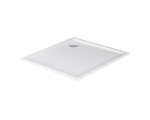 Duravit Starck Slimline Поддон акриловый квадратный 100x100х5см., d:9см., цвет: белый. 720116000000000